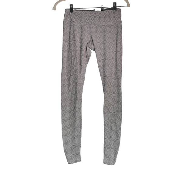 Prana Leggings Womens Size XS Gray Ruched Ankles Back of Waist Hidden Pocket - Picture 1 of 7